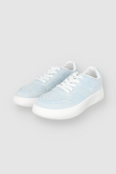 Tenis Denim Costuras LIGHT WASH