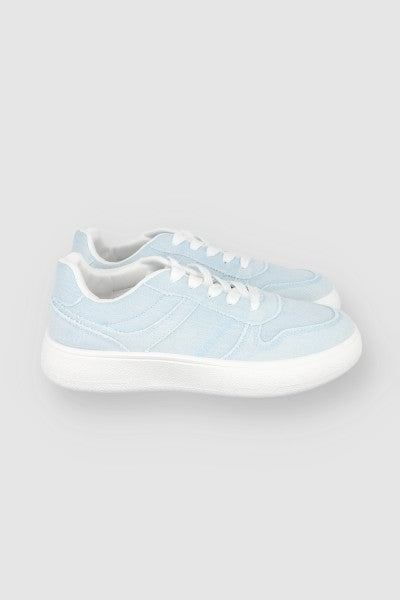 Tenis Denim Costuras LIGHT WASH