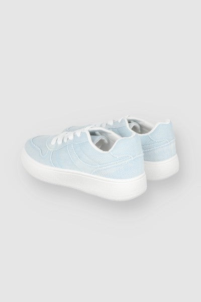 Tenis Denim Costuras LIGHT WASH