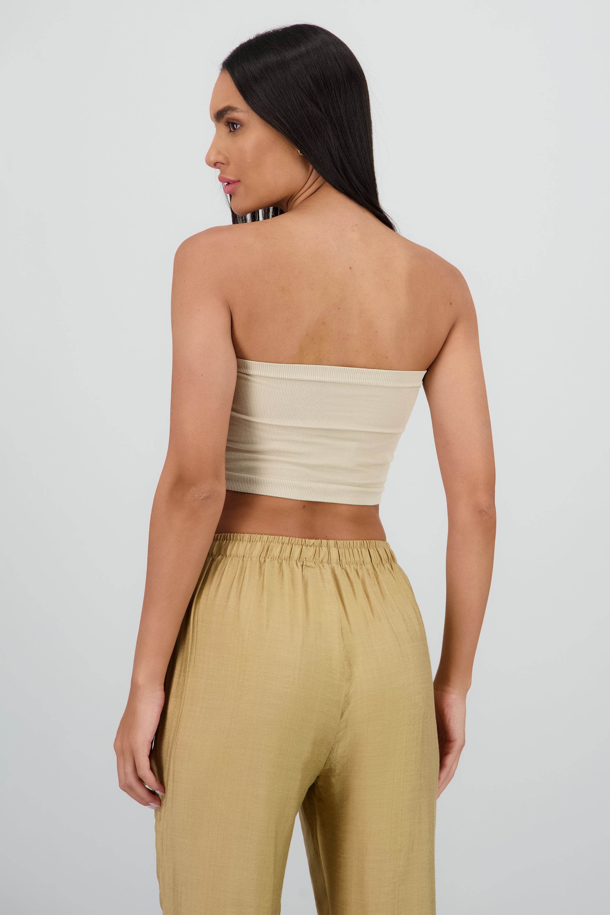 Top Tubo Strapless Rib ARENA