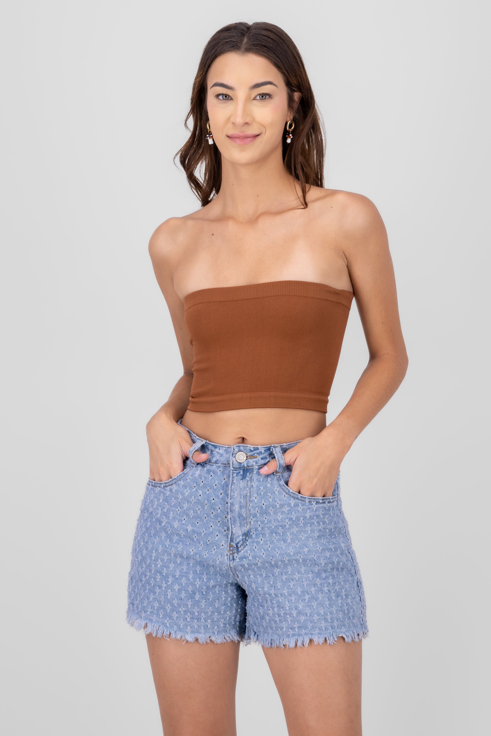 RIB STRAPLE TUBE TOP COPPER