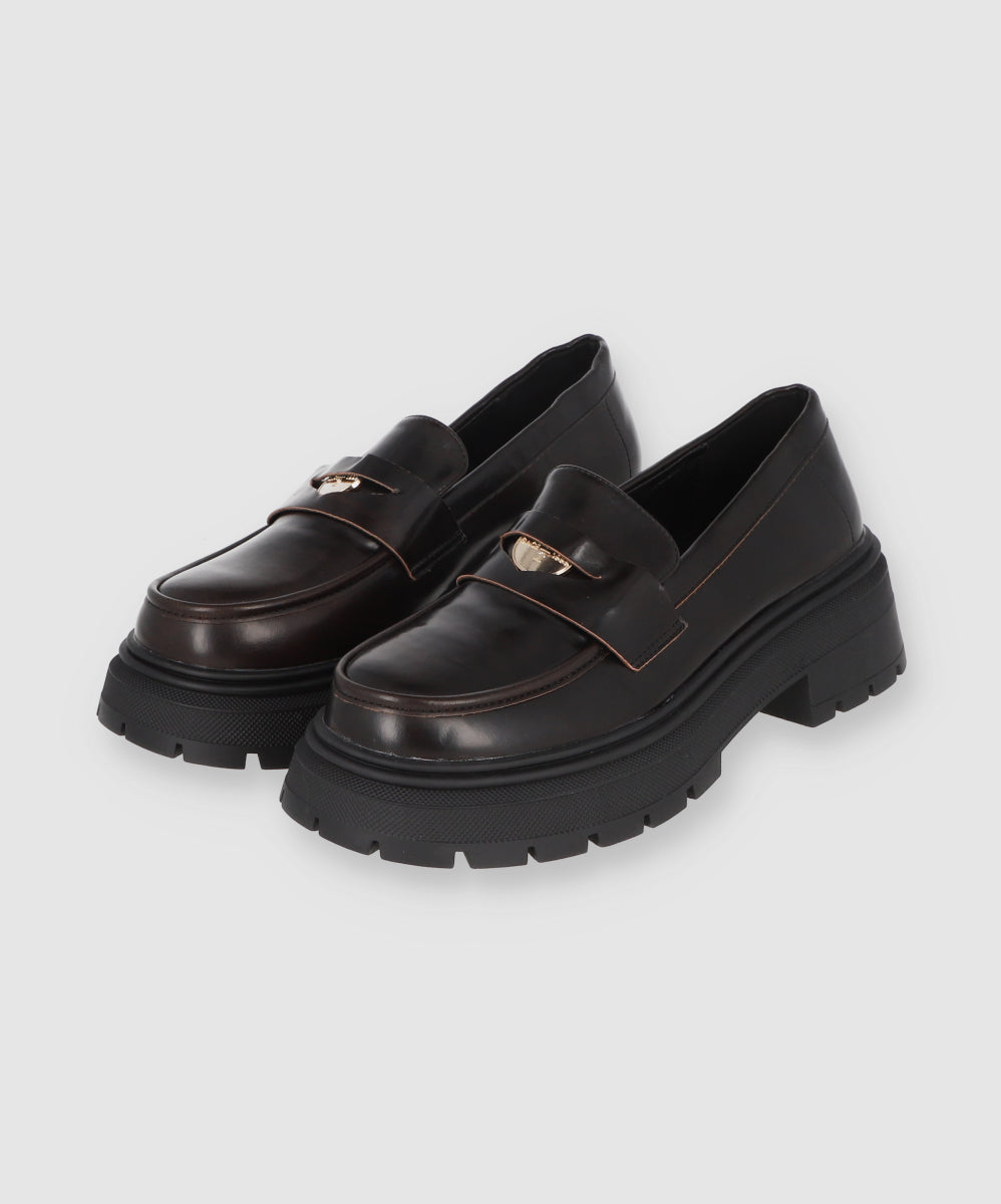 Loafer Chunky Placa Metal VINO