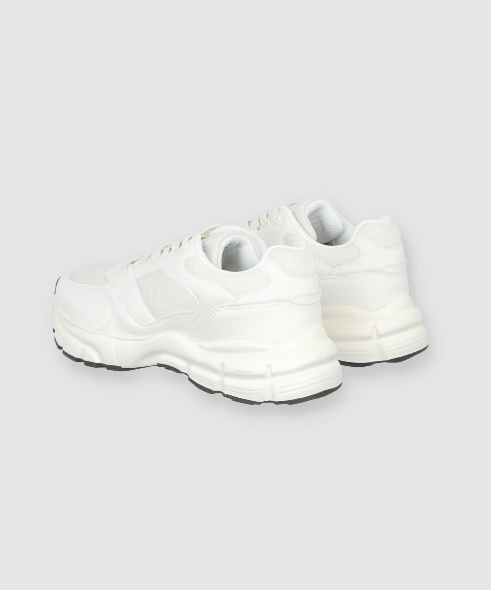 Tenis Deportivo Contrastes Mesh BLANCO