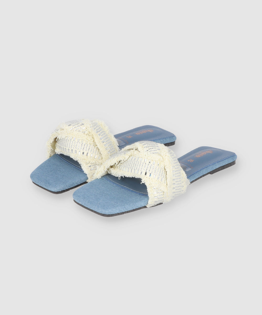 Flat Sandal Sound Gilling Gilling Light Wash