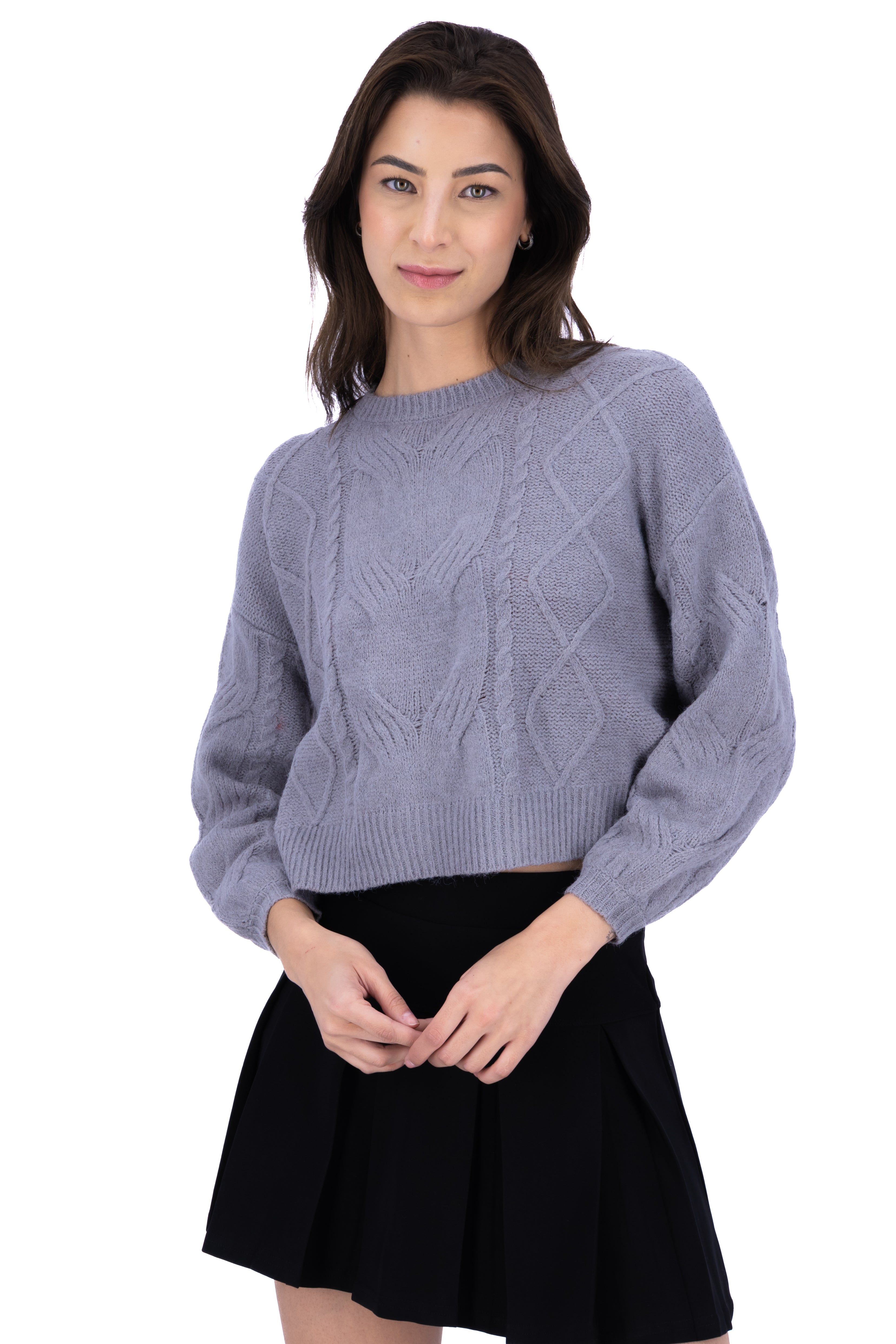 Sleep tissue sweater bullged GREY