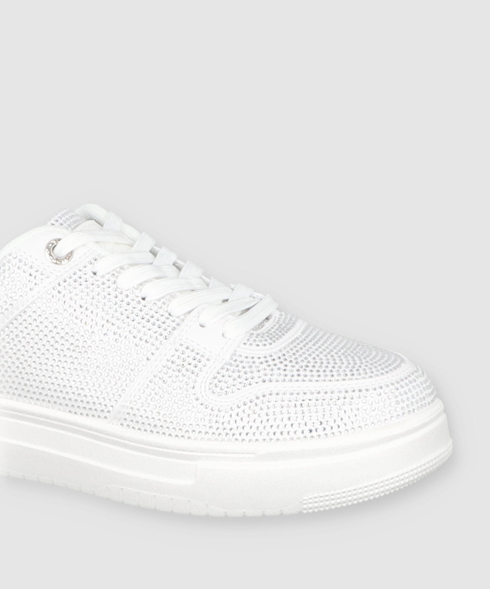 Tenis Multi Brillos Tag BLANCO