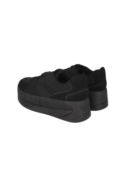 Tenis Casuales Cortes Plataforma NEGRO