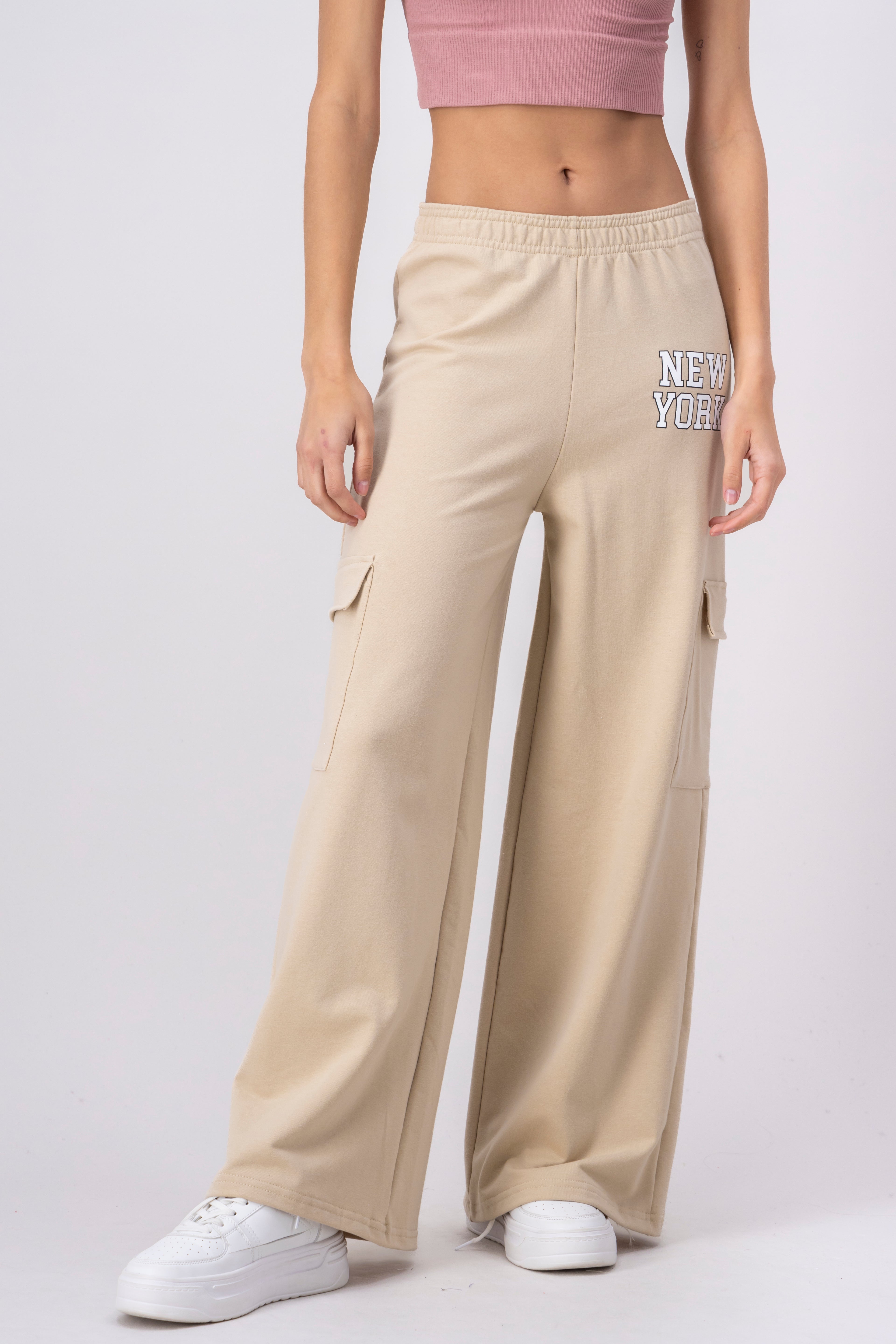 Pants Cargo New York BEIGE