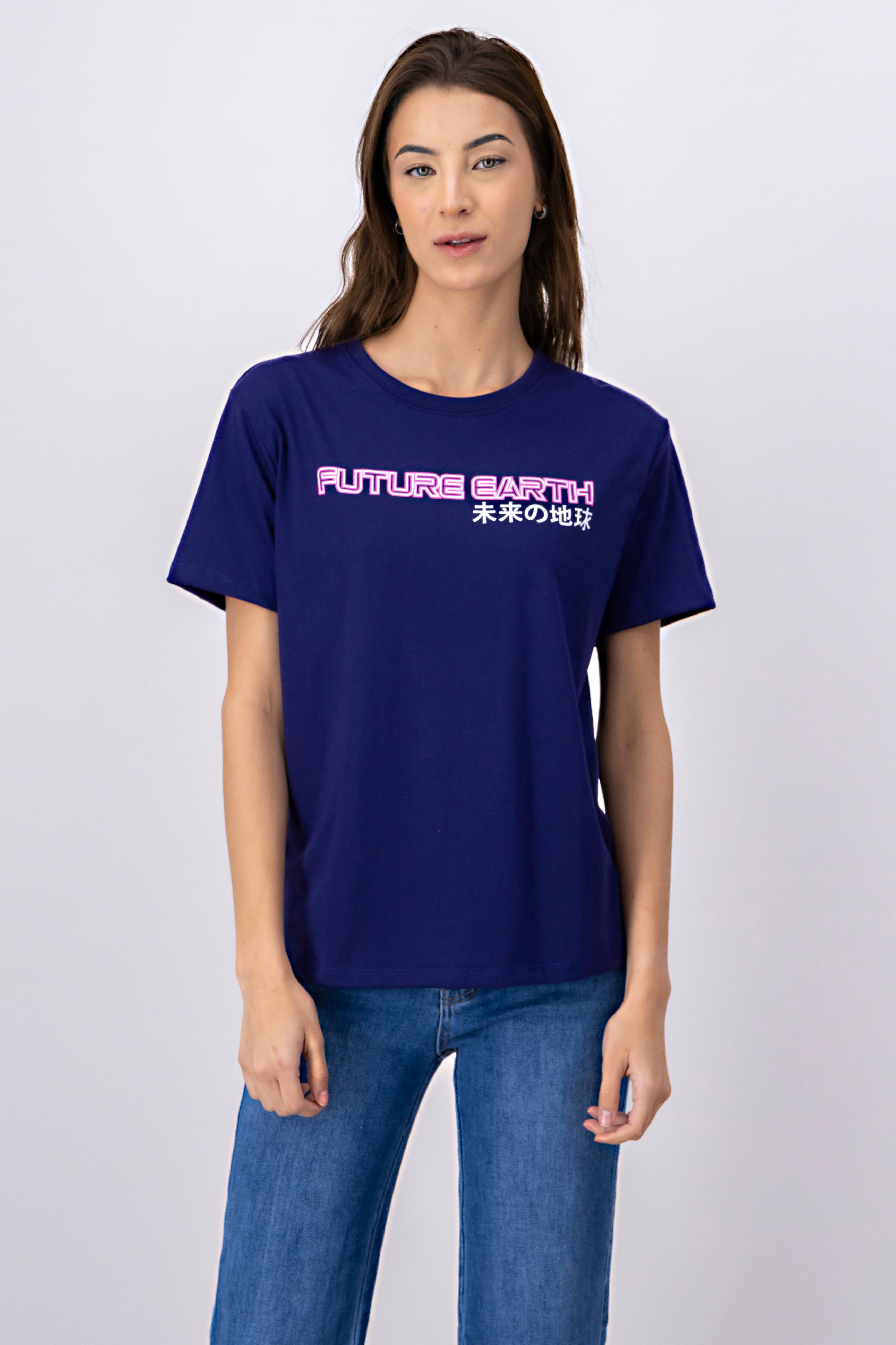 Future Earth shirt PURPLE