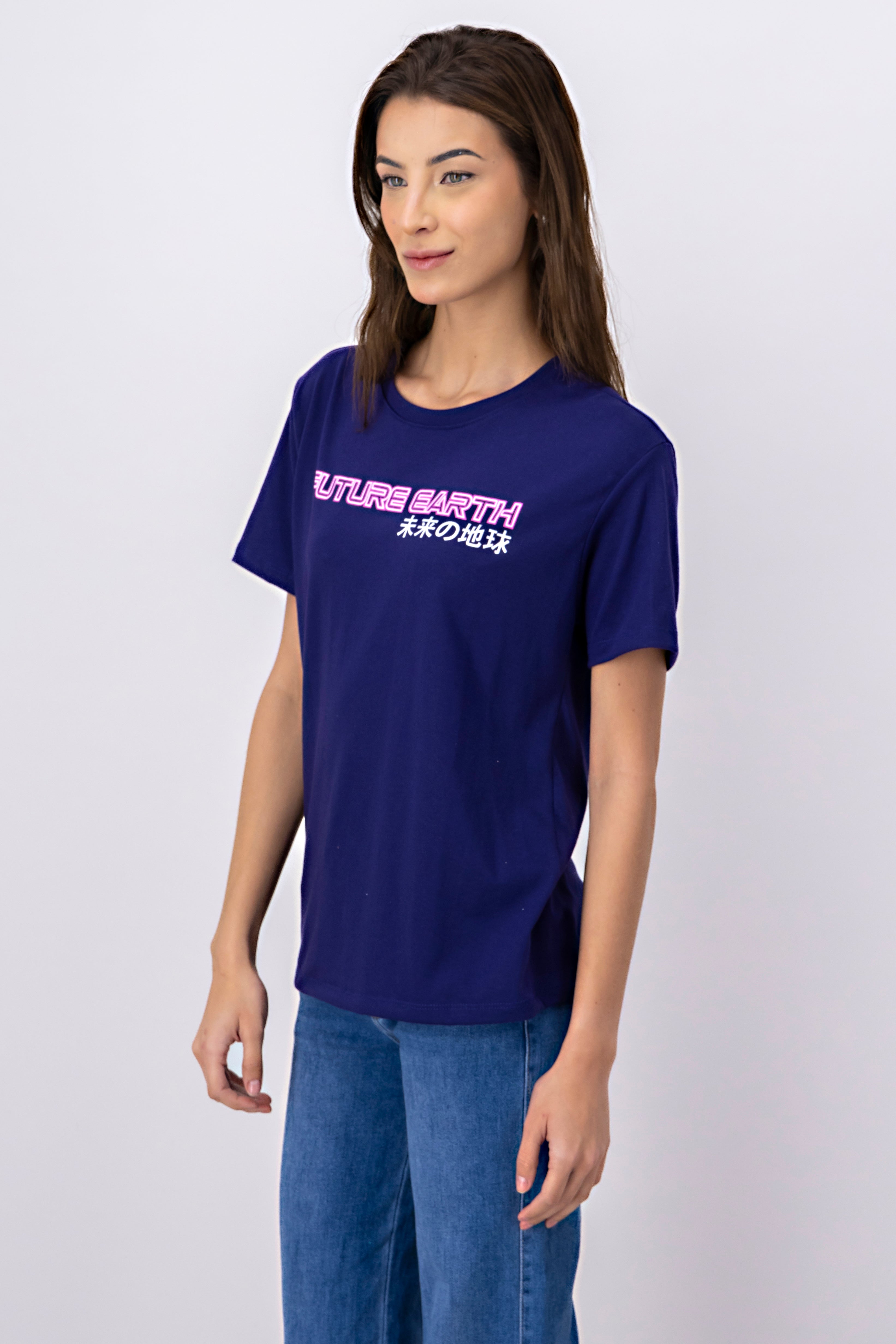 Future Earth shirt PURPLE