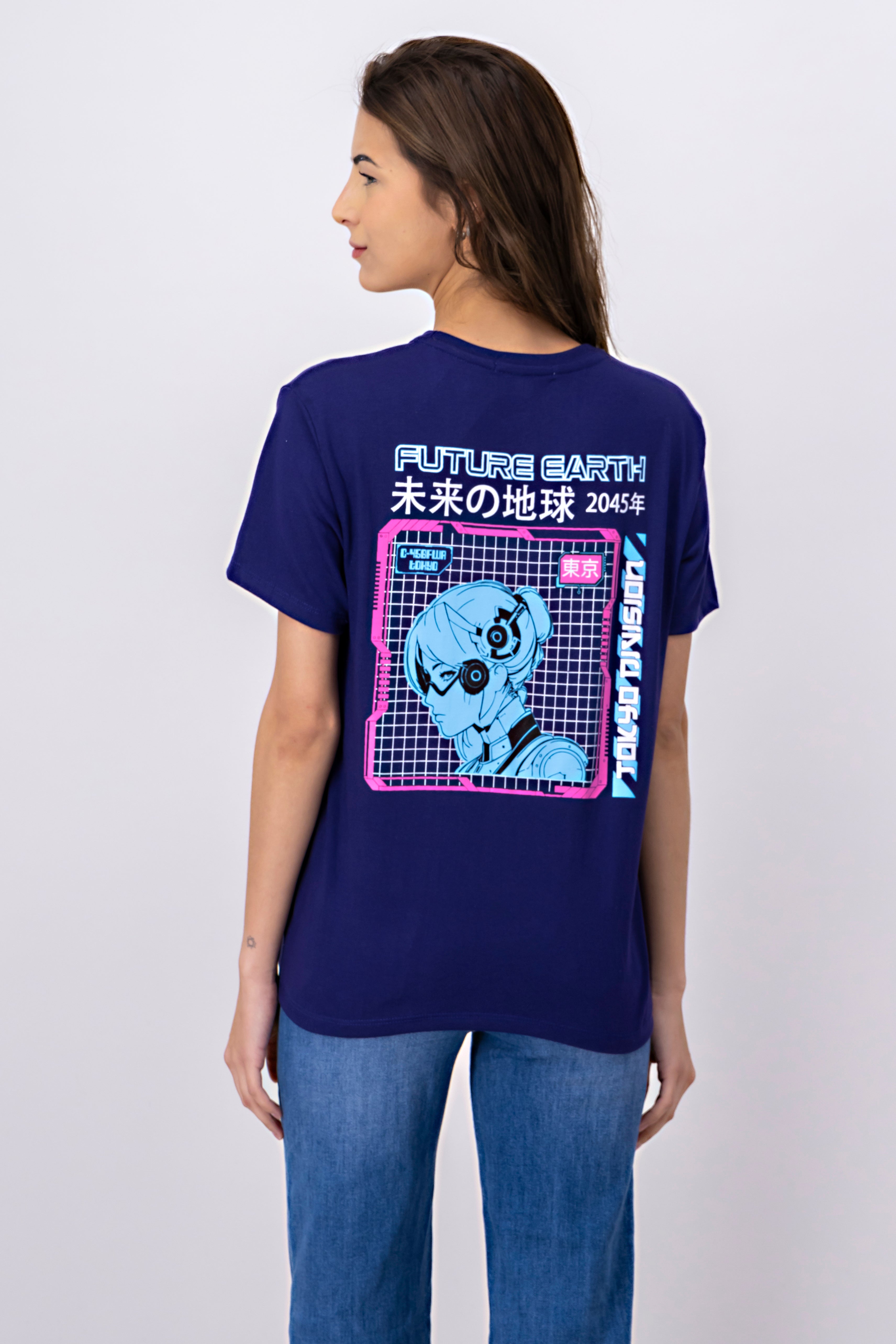 Future Earth shirt PURPLE