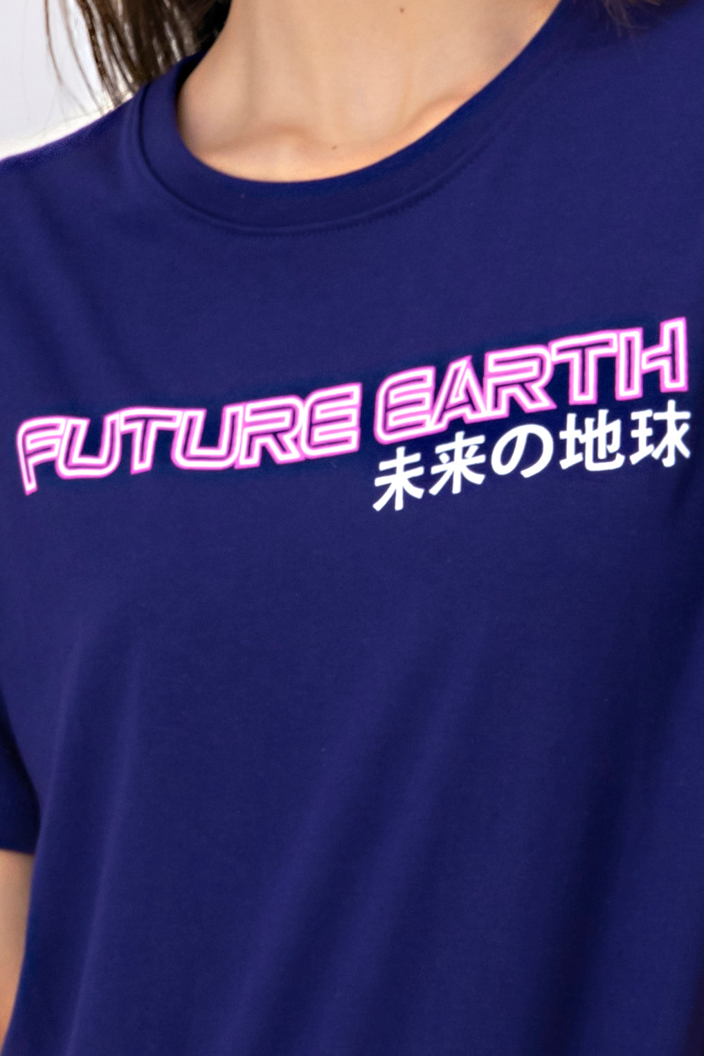 Future Earth shirt PURPLE