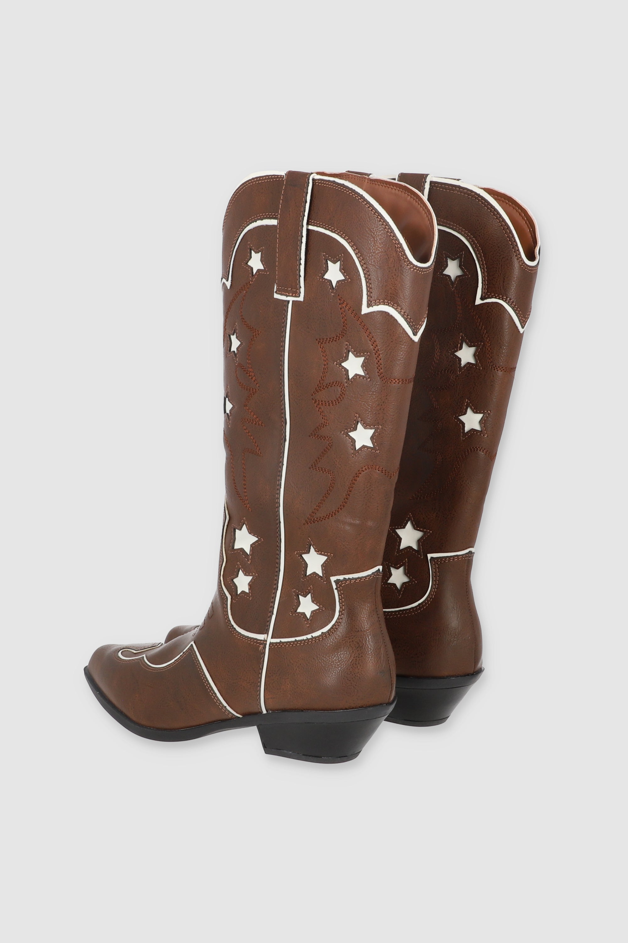 Vintage Vintage Boot Stars COFFEE