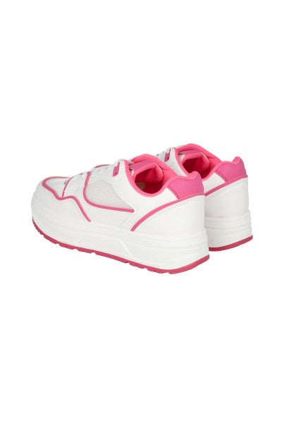 Tenis Casual Diseño Bicolor ROSA