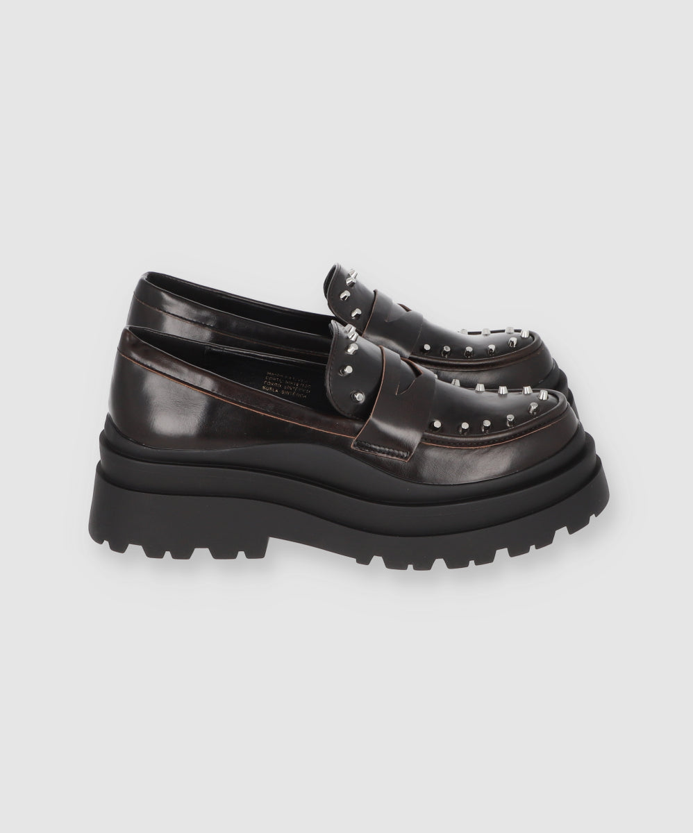 Loafer Chunky Estoperoles CAFE