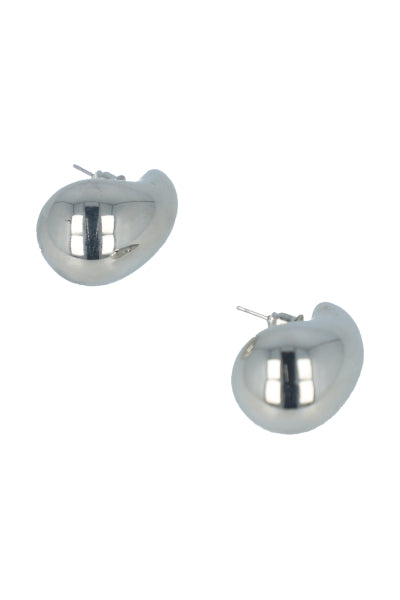 Studs Gota Metal earrings SILVER