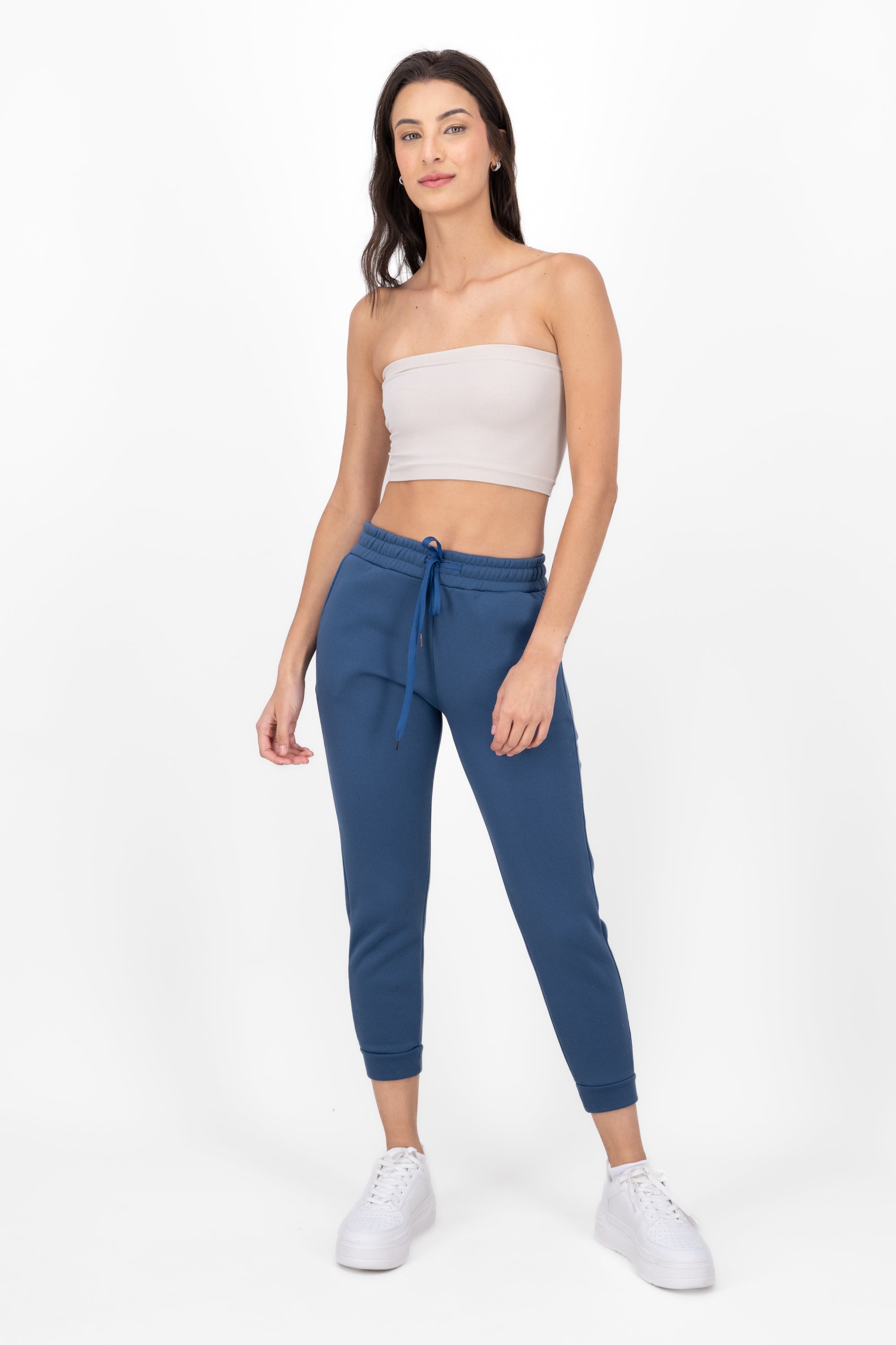 Joggers Lisos Jareta AZUL CIELO