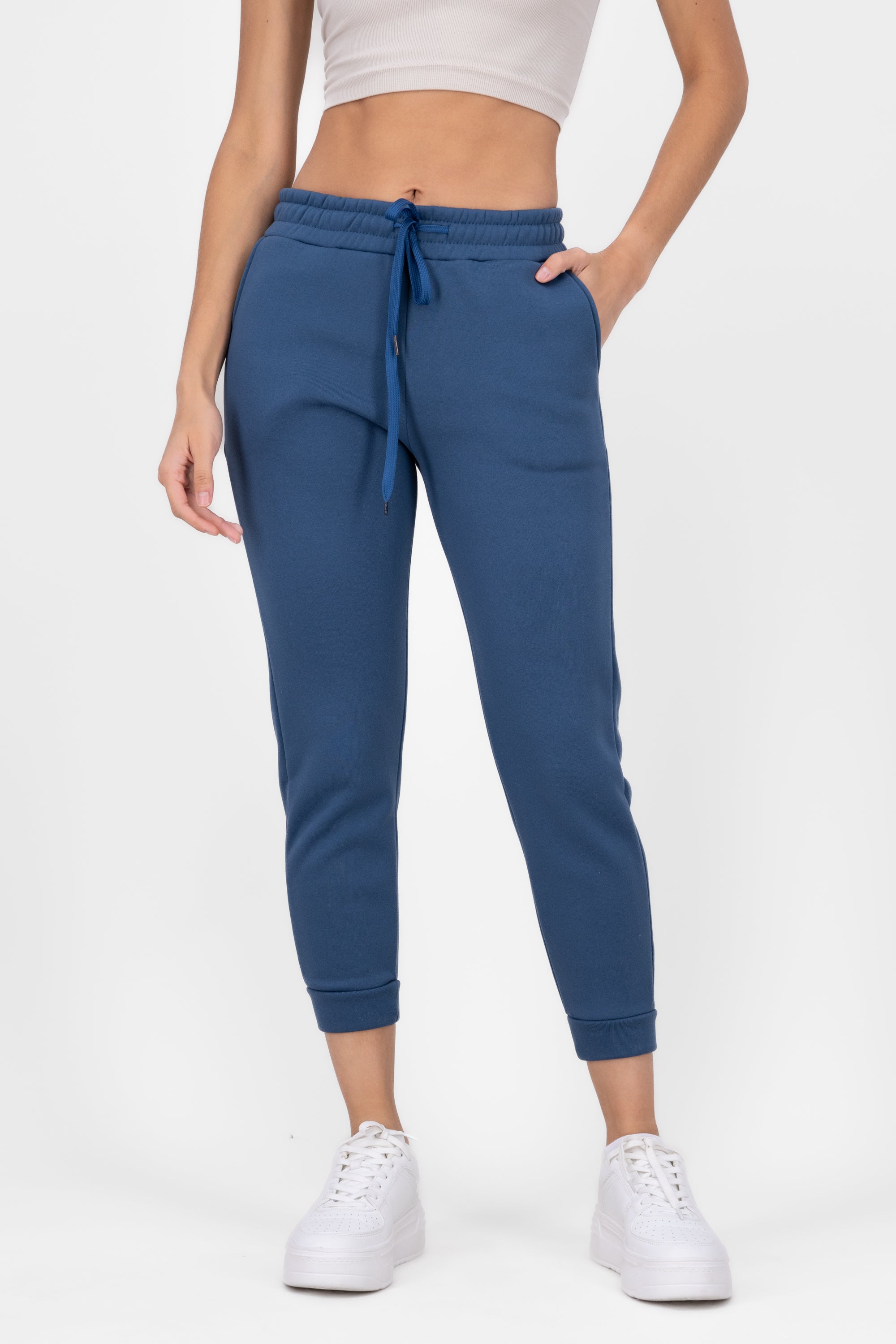 Joggers Lisos Jareta AZUL CIELO