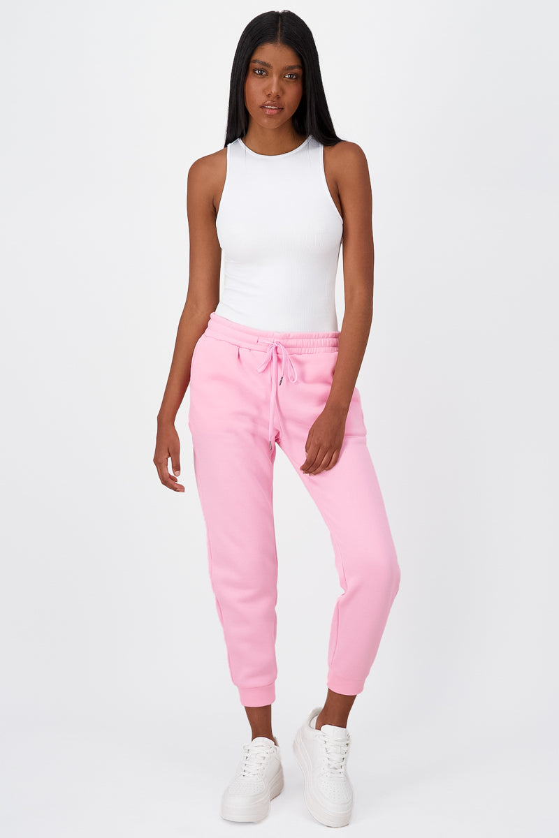 Joggers Lisos Jareta ROSA