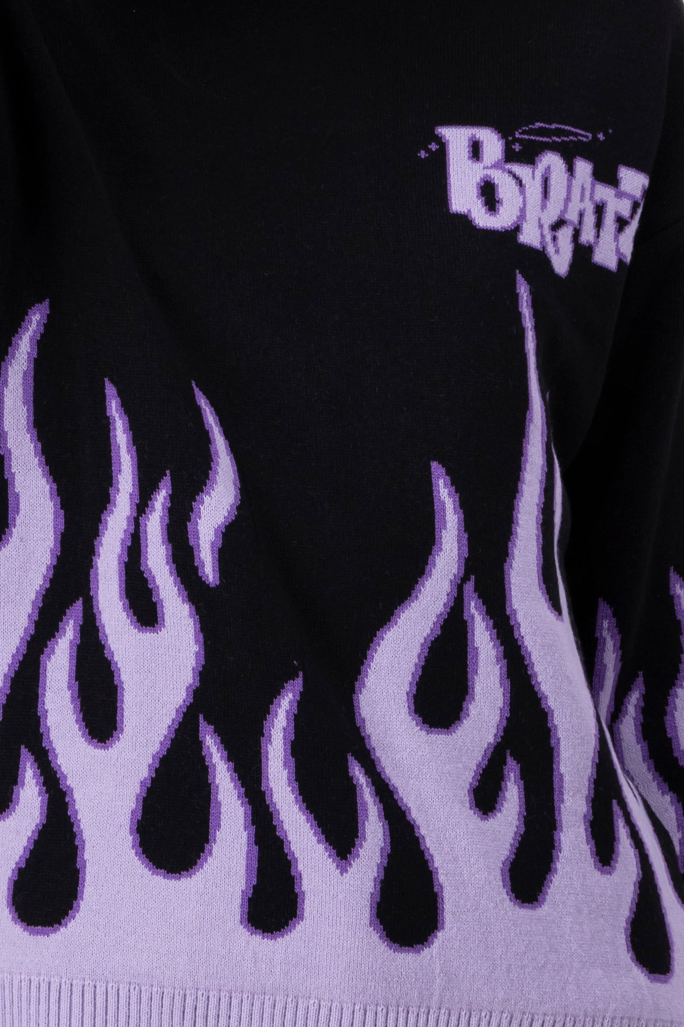 Sueter Bratz Fuergo Manga Larga NEGRO COMBO