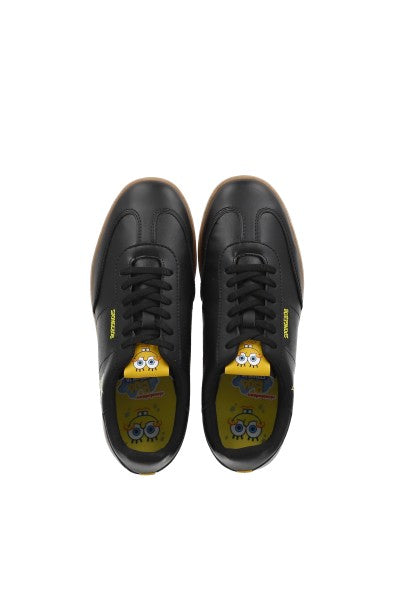 Tenis Casuales Bicolor Bob Esponja NEGRO