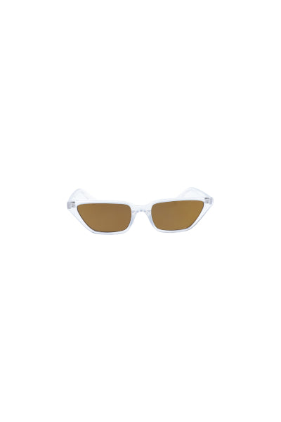 Lentes transparentes rectangulares cateye TRANSPARENTE