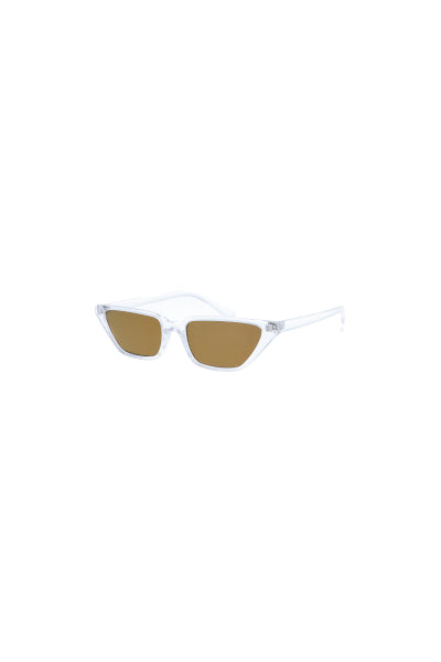 Lentes transparentes rectangulares cateye TRANSPARENTE