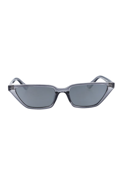 Lentes transparentes rectangulares cateye GRIS