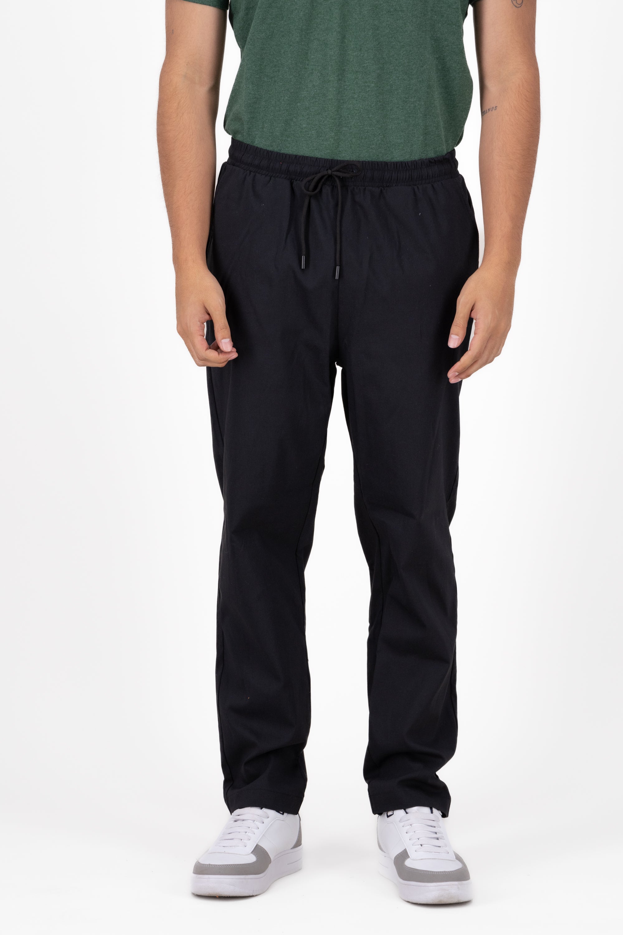 Joggers Straight Strecht NEGRO