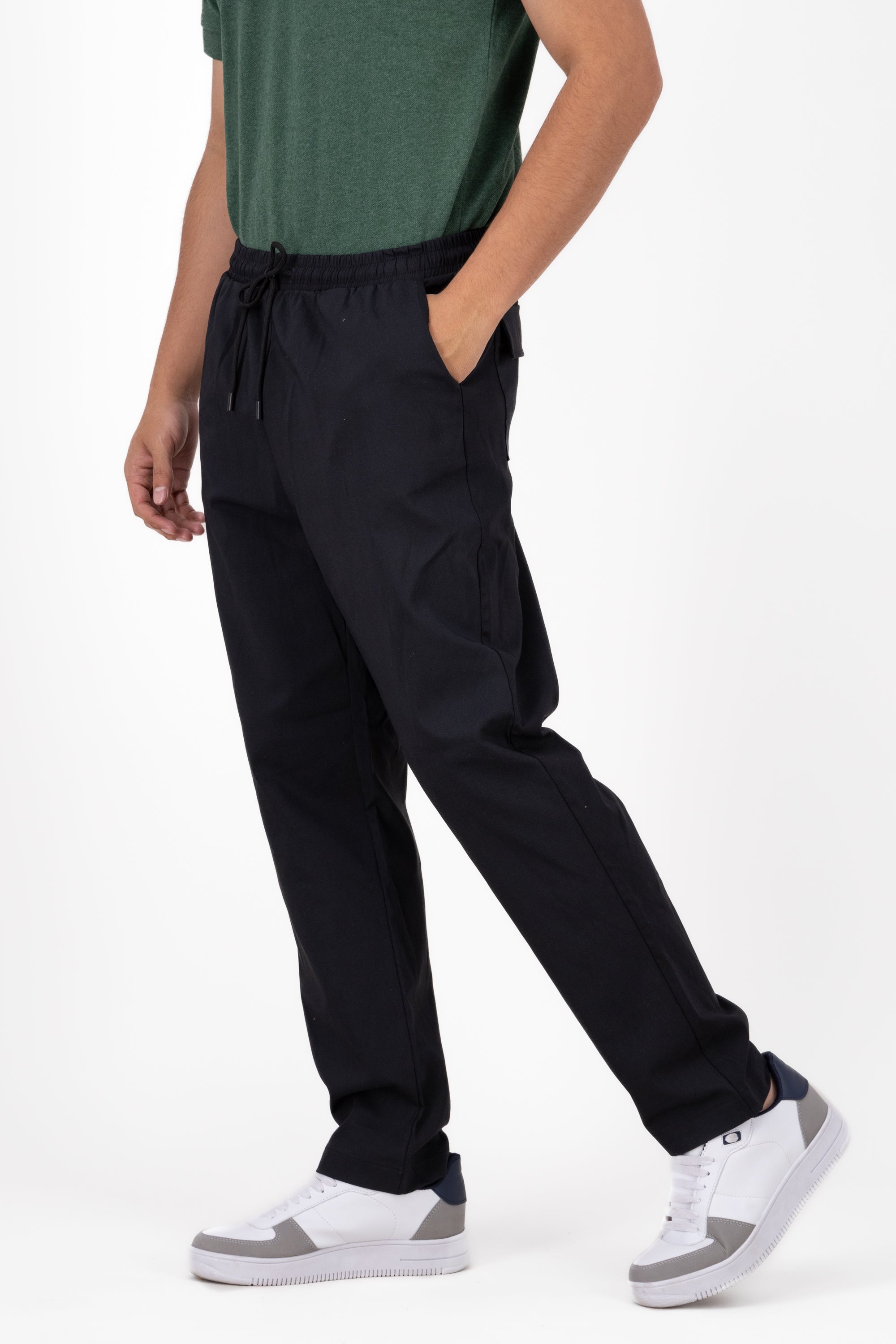 Joggers Straight Strecht NEGRO