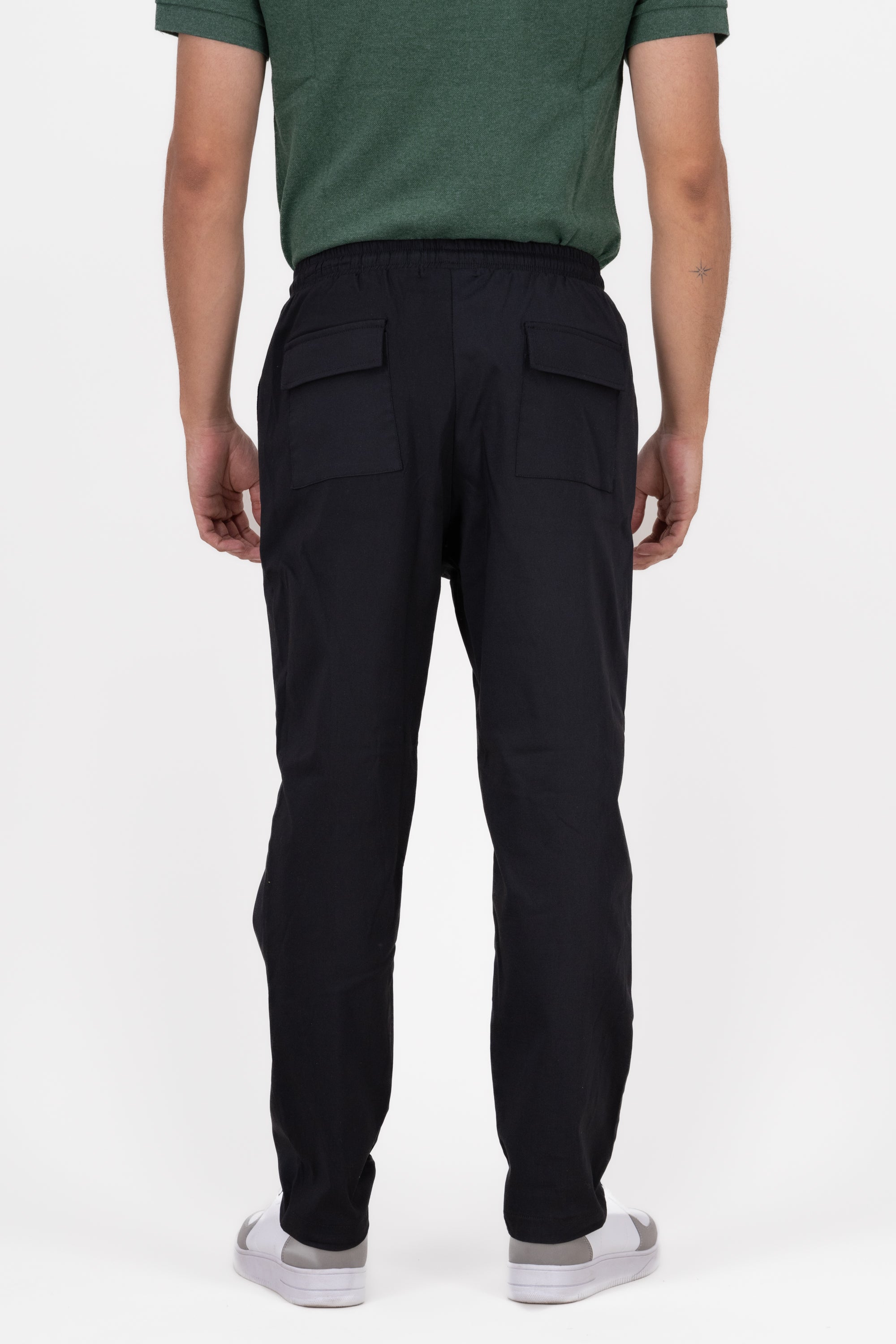 Joggers Straight Strecht NEGRO