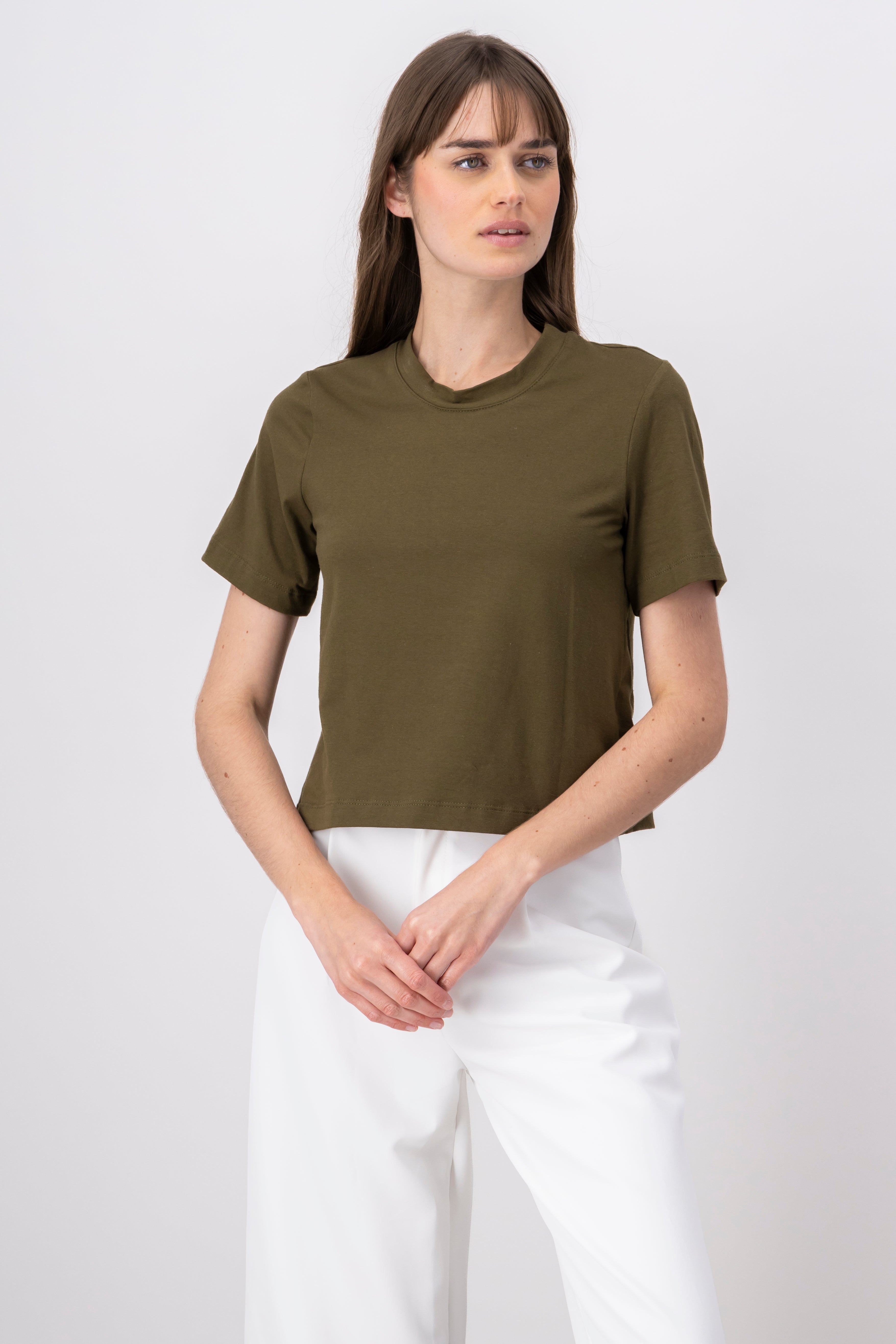 Lisa Short Sleeve Short Shore T -shirt OLIVE