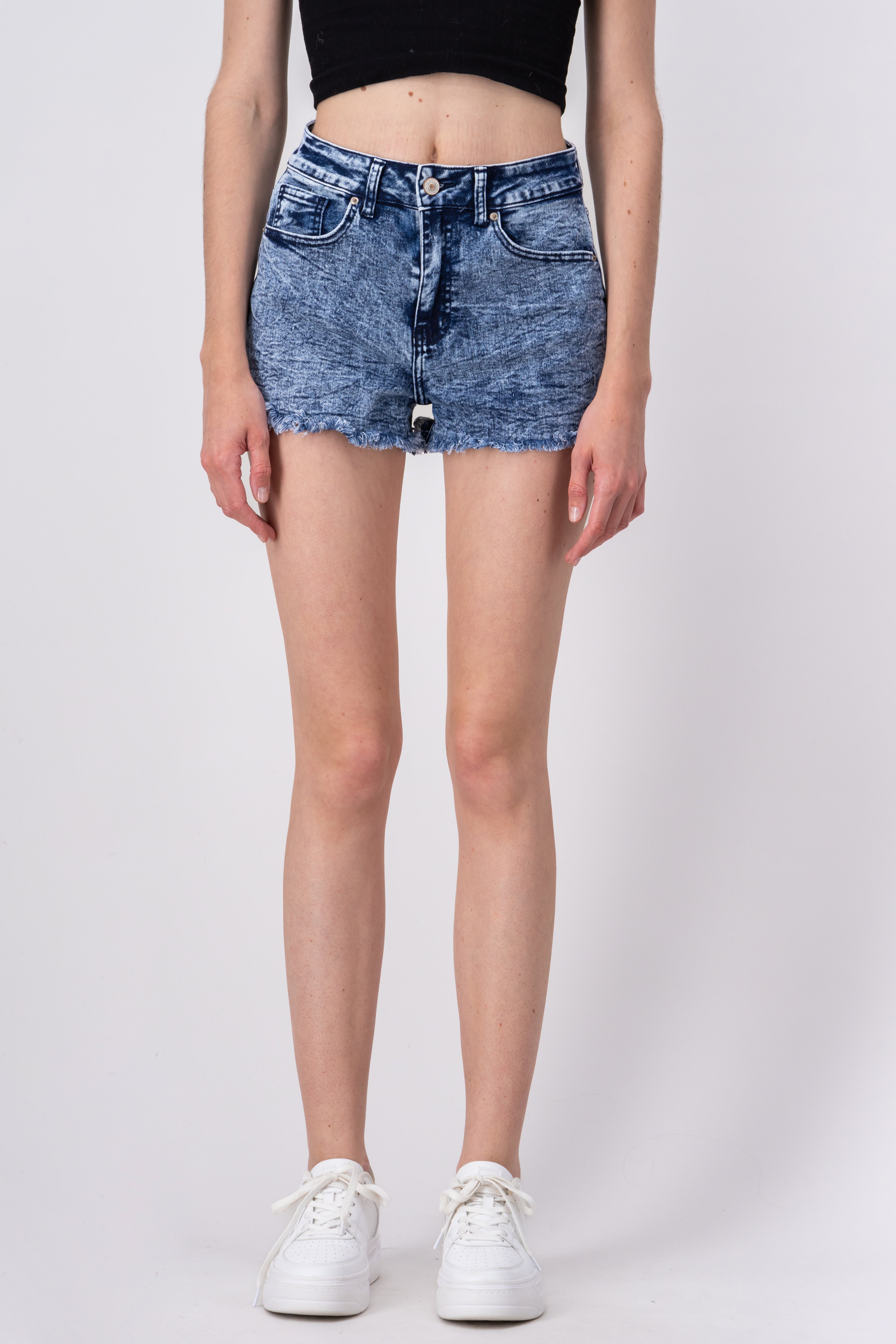 Short Short Denim Wash ACID Dark