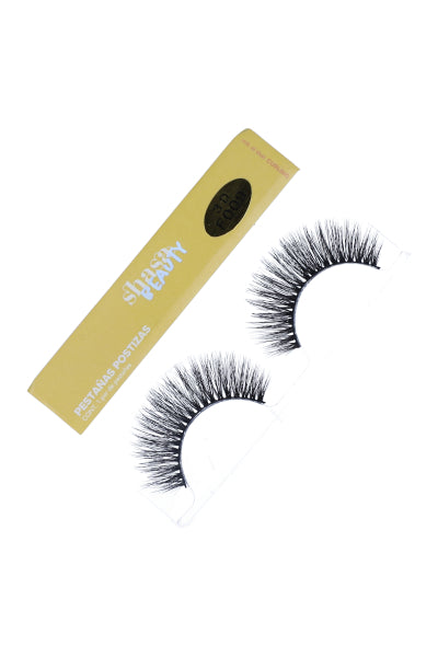 Grouped false eyelashes BLACK