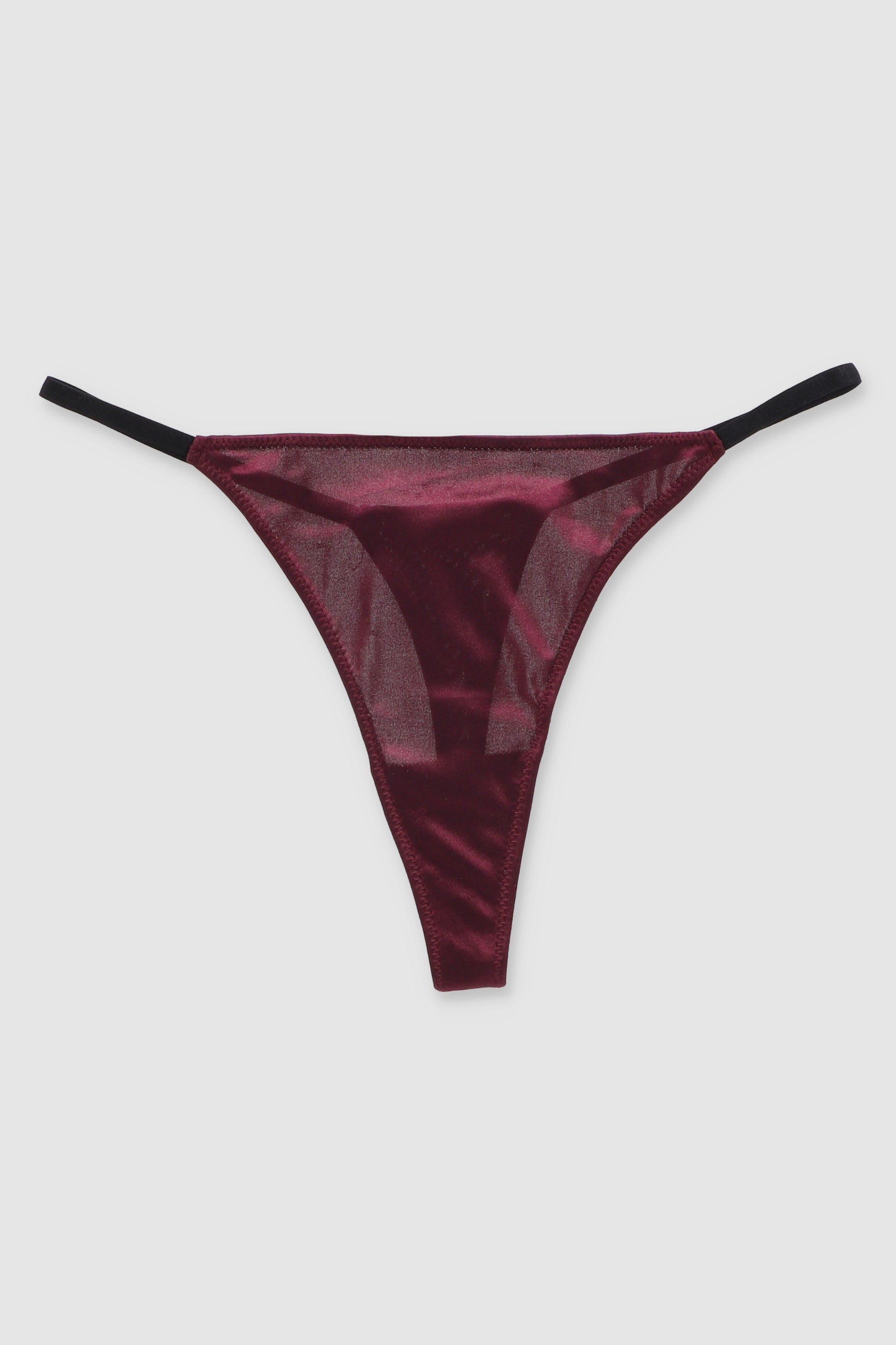 Tanga Satin GRAPE