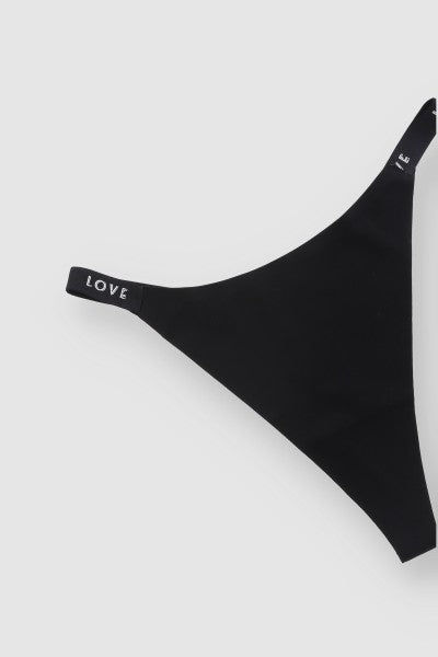 Tanga Seamless Love NEGRO