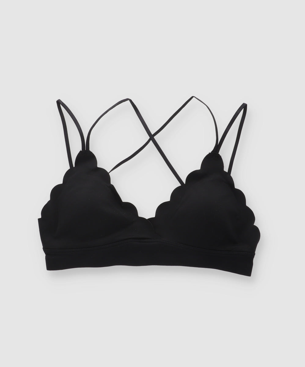 Bralette Seamless Ondas NEGRO