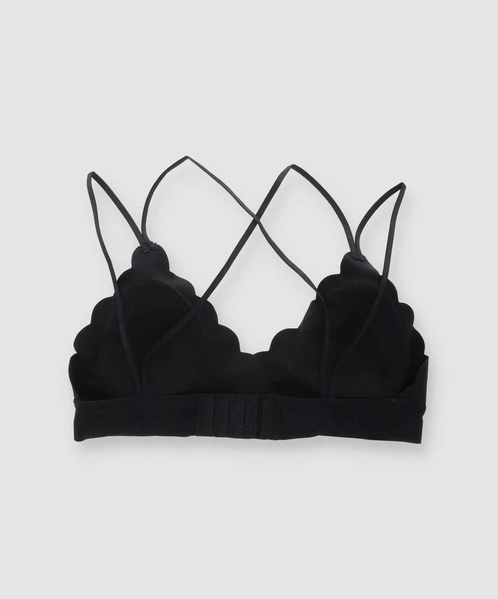 Bralette Seamless Ondas NEGRO
