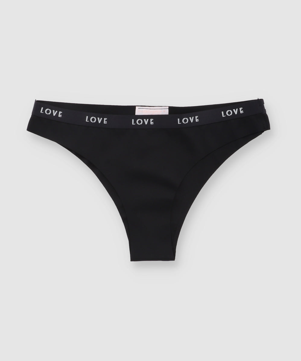 Bikini seamless love NEGRO