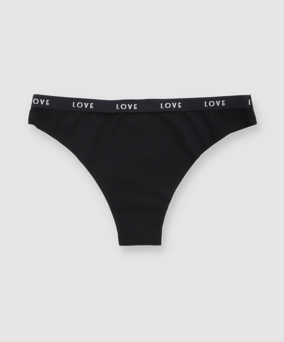 Bikini seamless love NEGRO