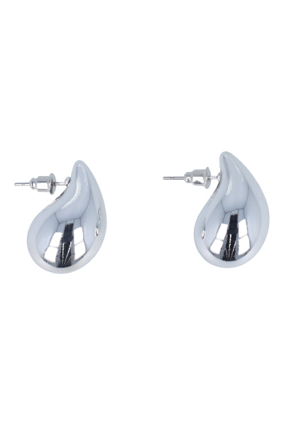 Aretes Gota Brillos PLATA