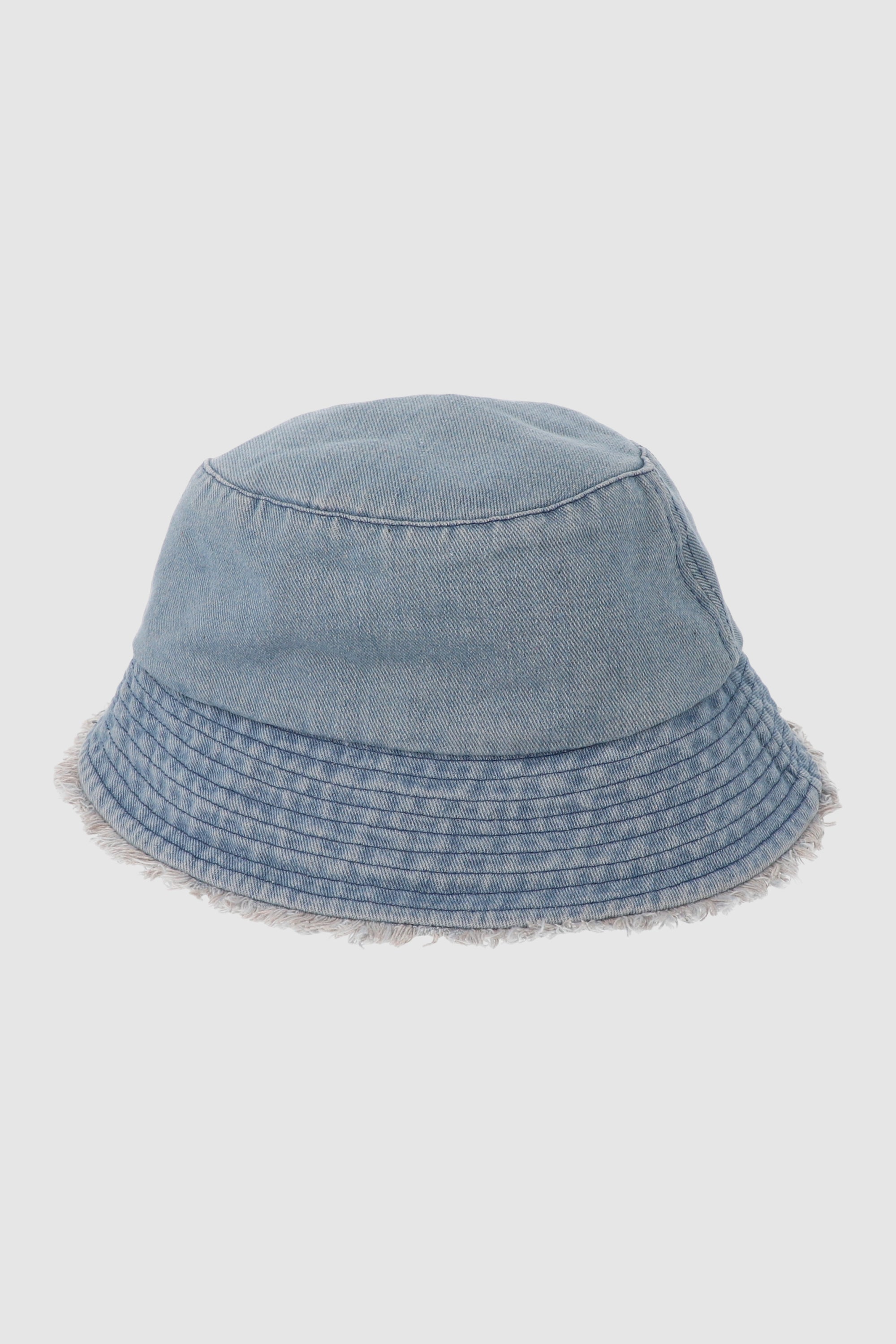 Bucket Hat Denim Destrucciones LIGHT WASH