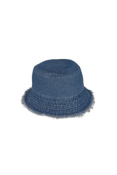 Bucket Hat Denim Destrucciones MEDIUM WASH