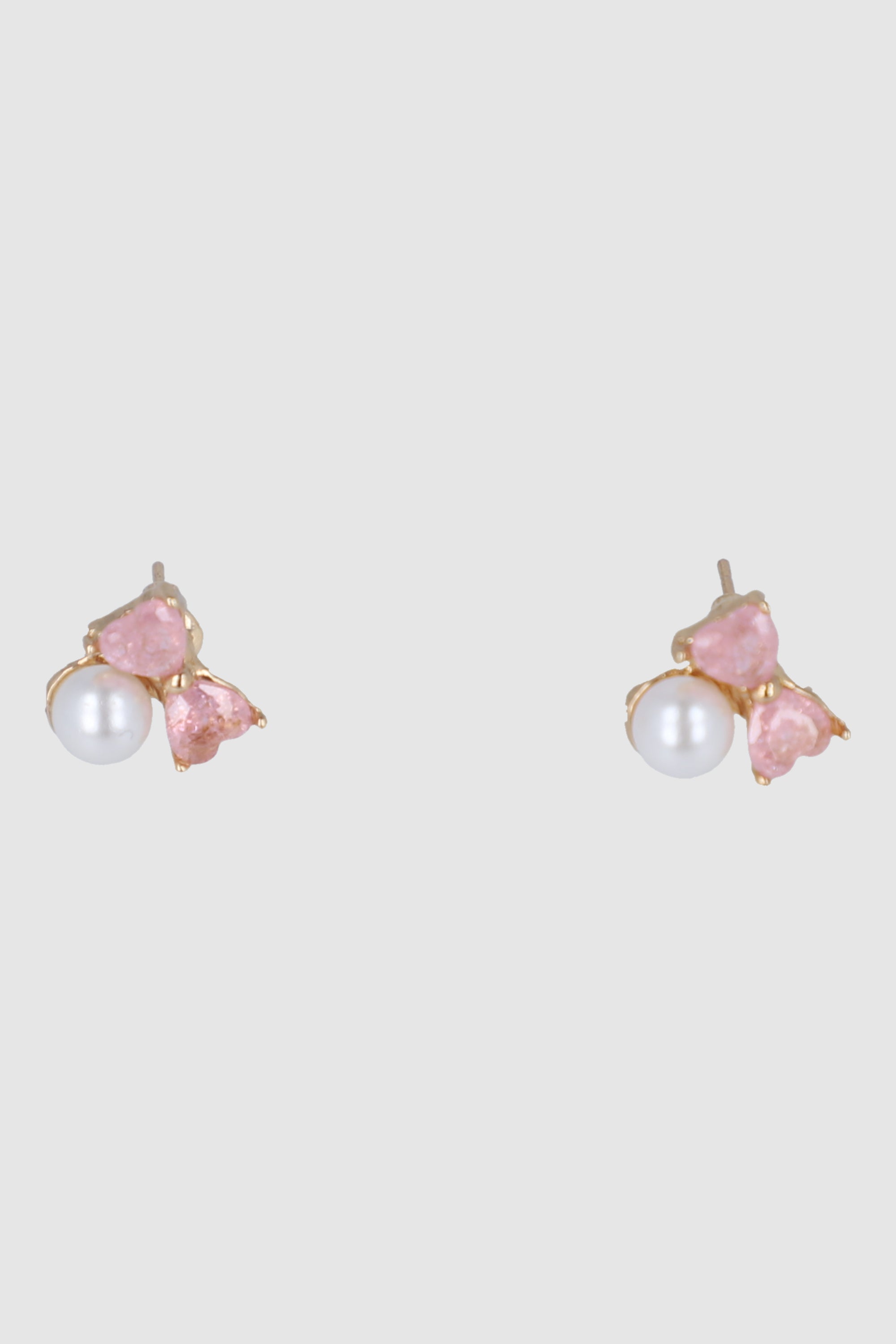 Pearl bush earrings PINK