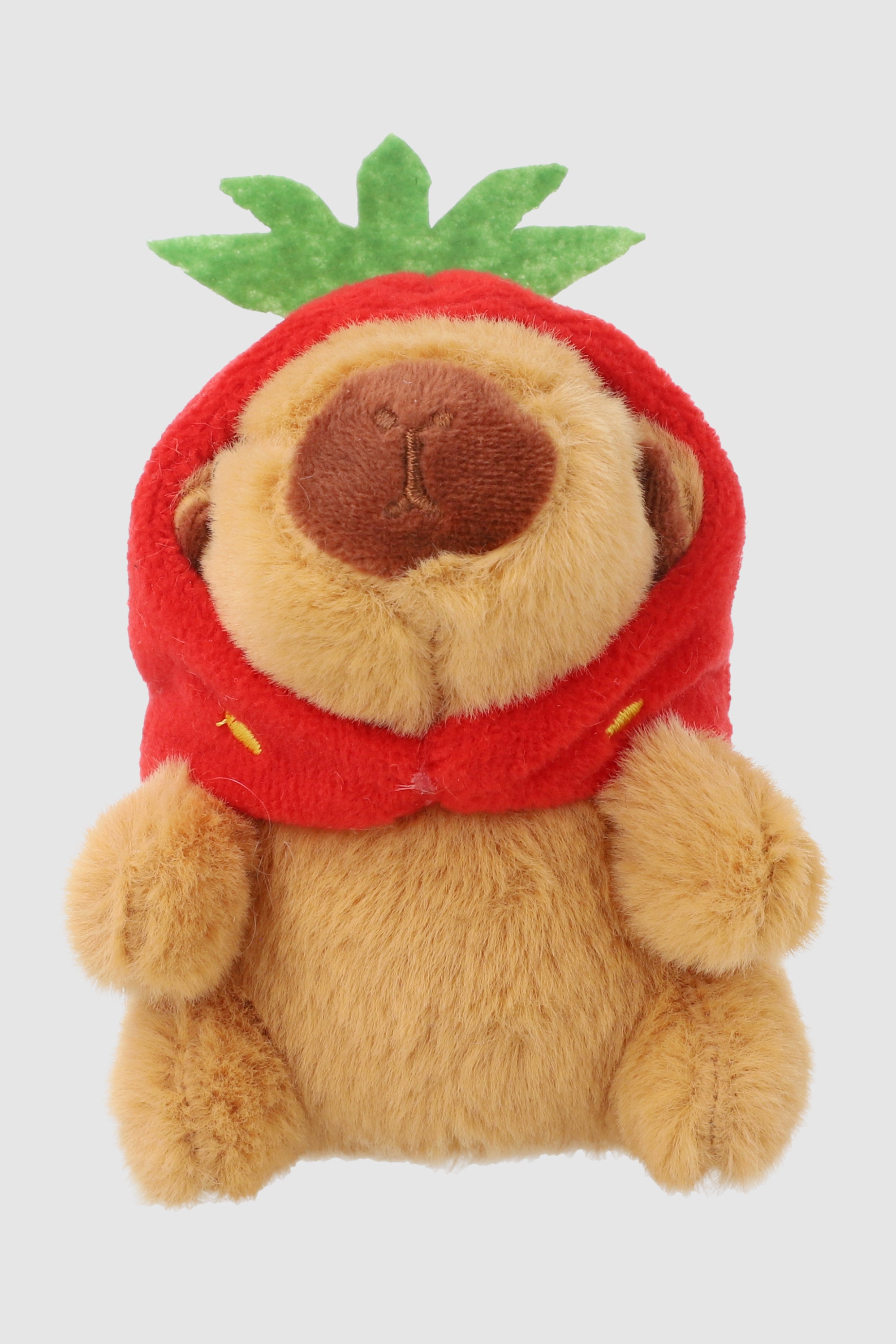 Llavero De Peluche De Capibara ROJO