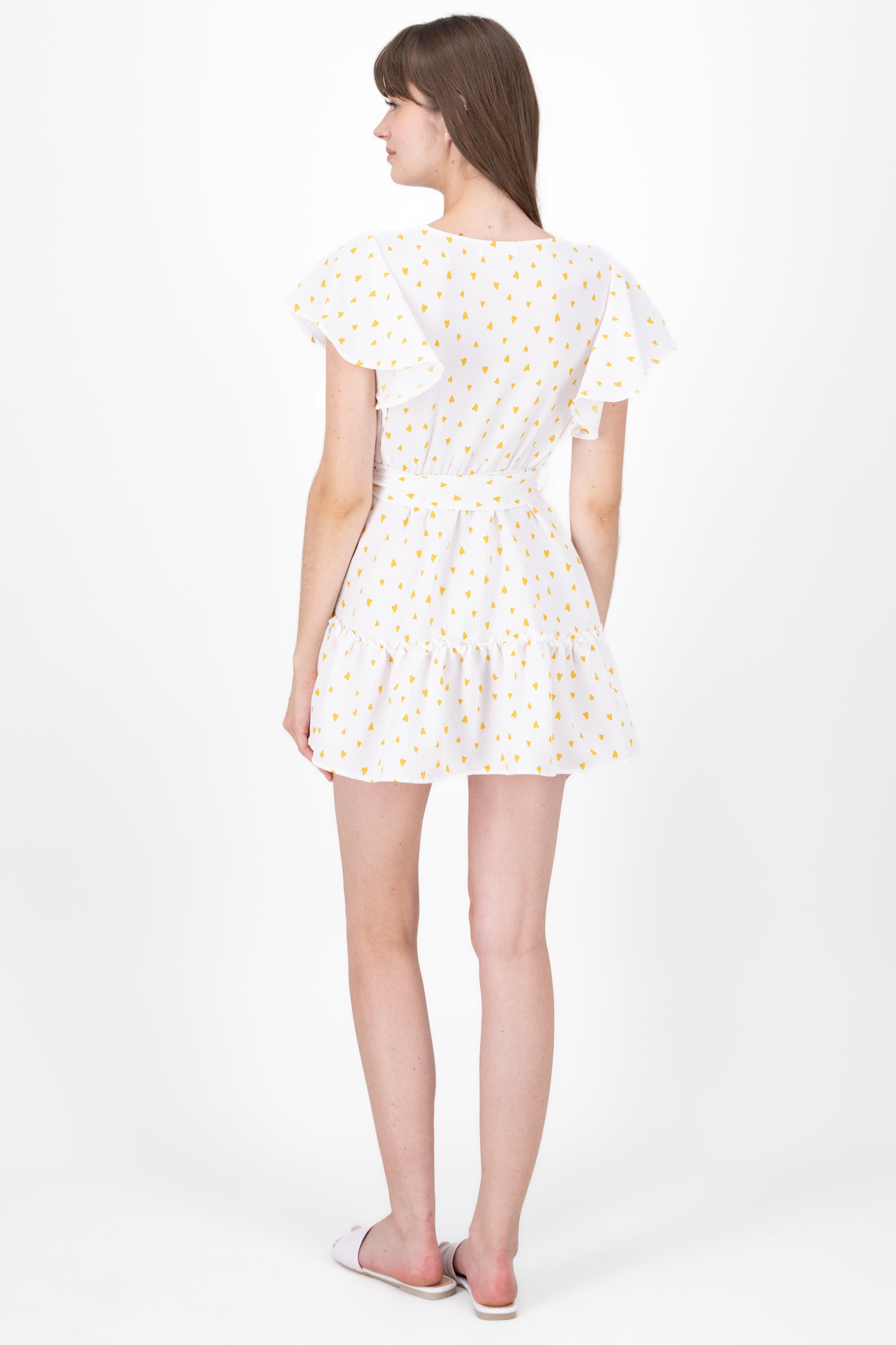 Olanes Mini Hearts Dress Combo yellow