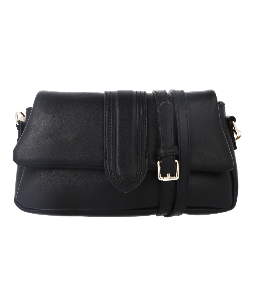 Structured Puffy Bag BLACK