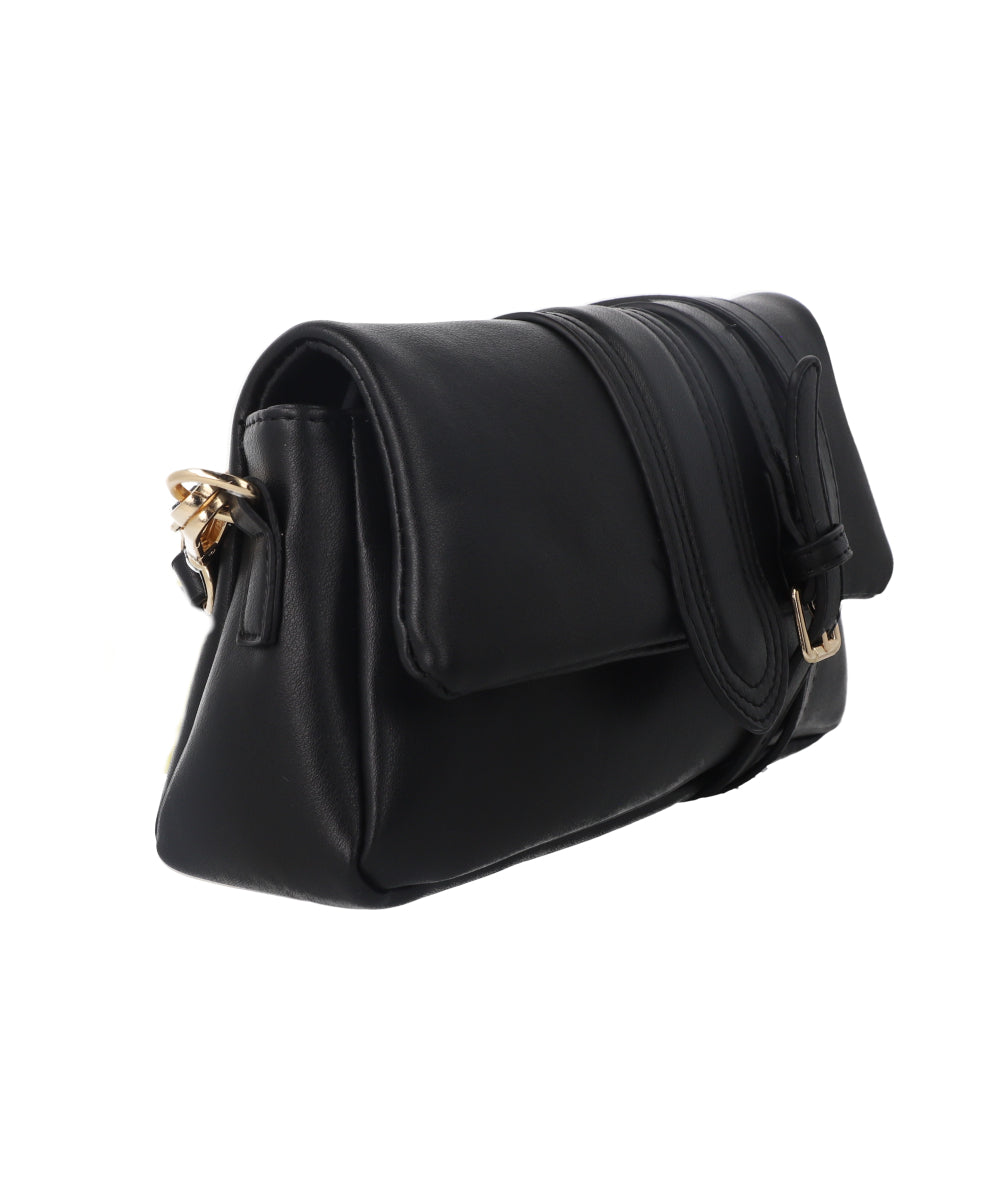 Structured Puffy Bag BLACK