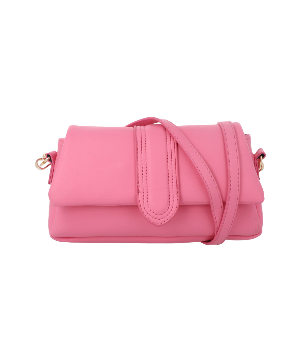 Structured Puffy Bag PINK