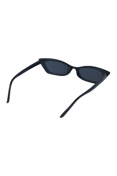 Cateye glasses application brightness BLACK